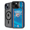 NBA Oklahoma City Thunder Blue Jersey iPhone 15 Kickstand Case